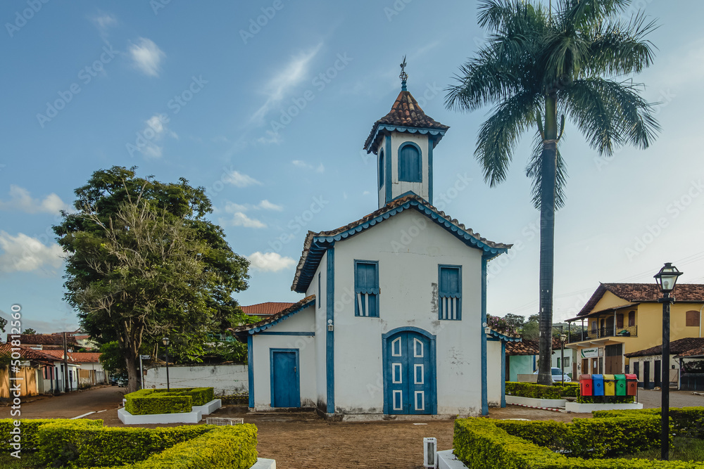church in the city of São Gonçalo do Rio Preto, State of Minas Gerais, Brazil