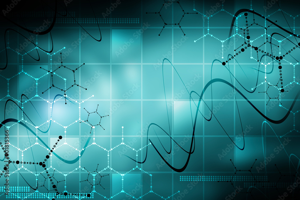 Fototapeta premium Science Research as a Concept for Presentation