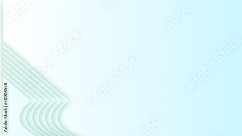 soft blue gradient background with layered ornament