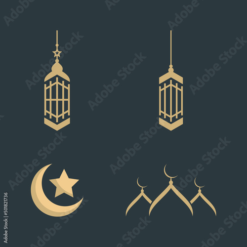Mosque silhouette logo