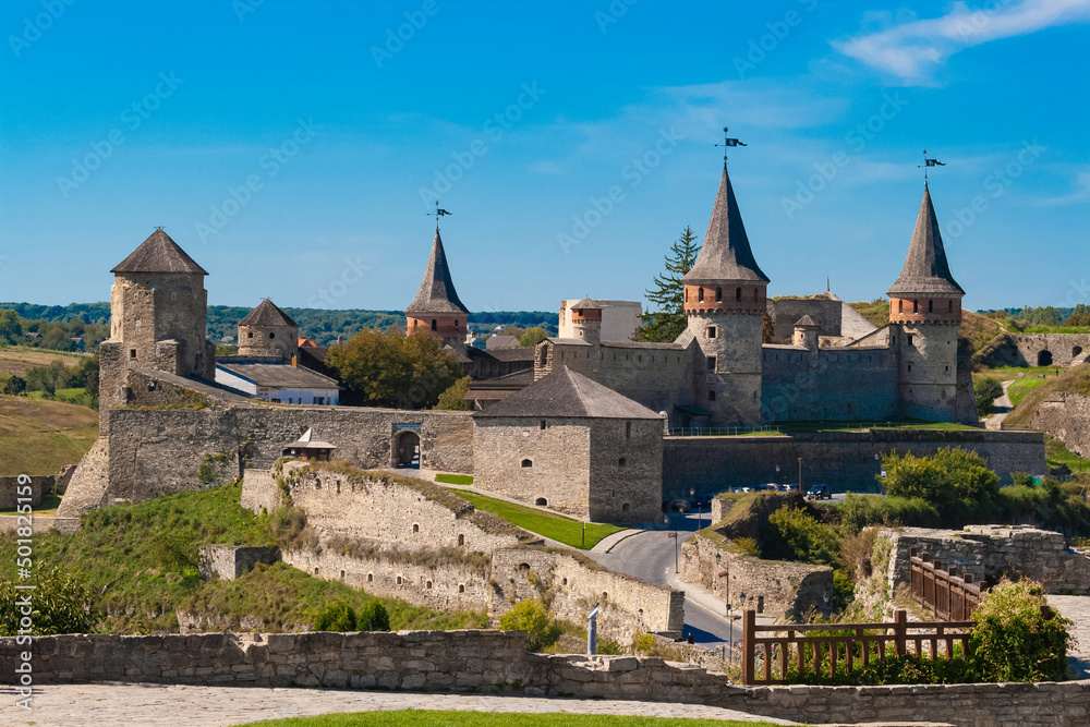 Old Medieval Fortress of Kamenets-Podolsky Ukraine Landmark