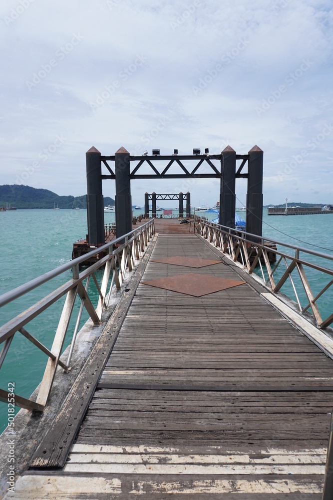 The Chalong Pier in Phuket