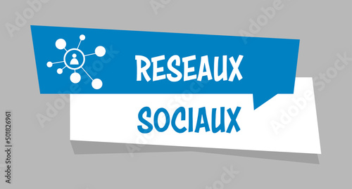 Logo réseaux sociaux.