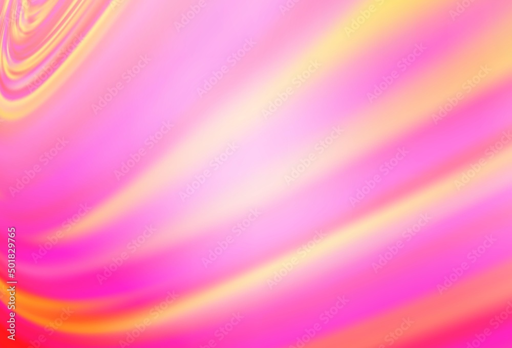 Light Pink, Yellow vector blurred bright template. Light Pink, Yellow vector blurred bright template.