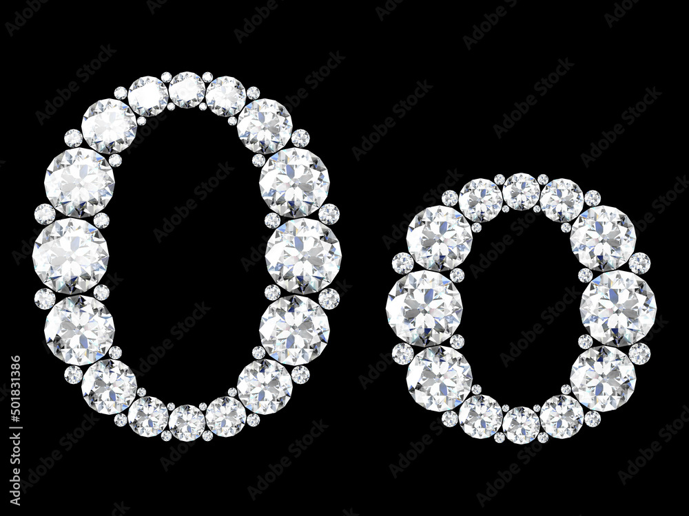 diamond letters with gemstones (high resolution 3D image) diamond letters with gemstones (high resolution 3D image)