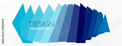 Background colorful shapes template. Wallpaper for concept of AI technology, blockchain, communication, 5G, science, business and technology