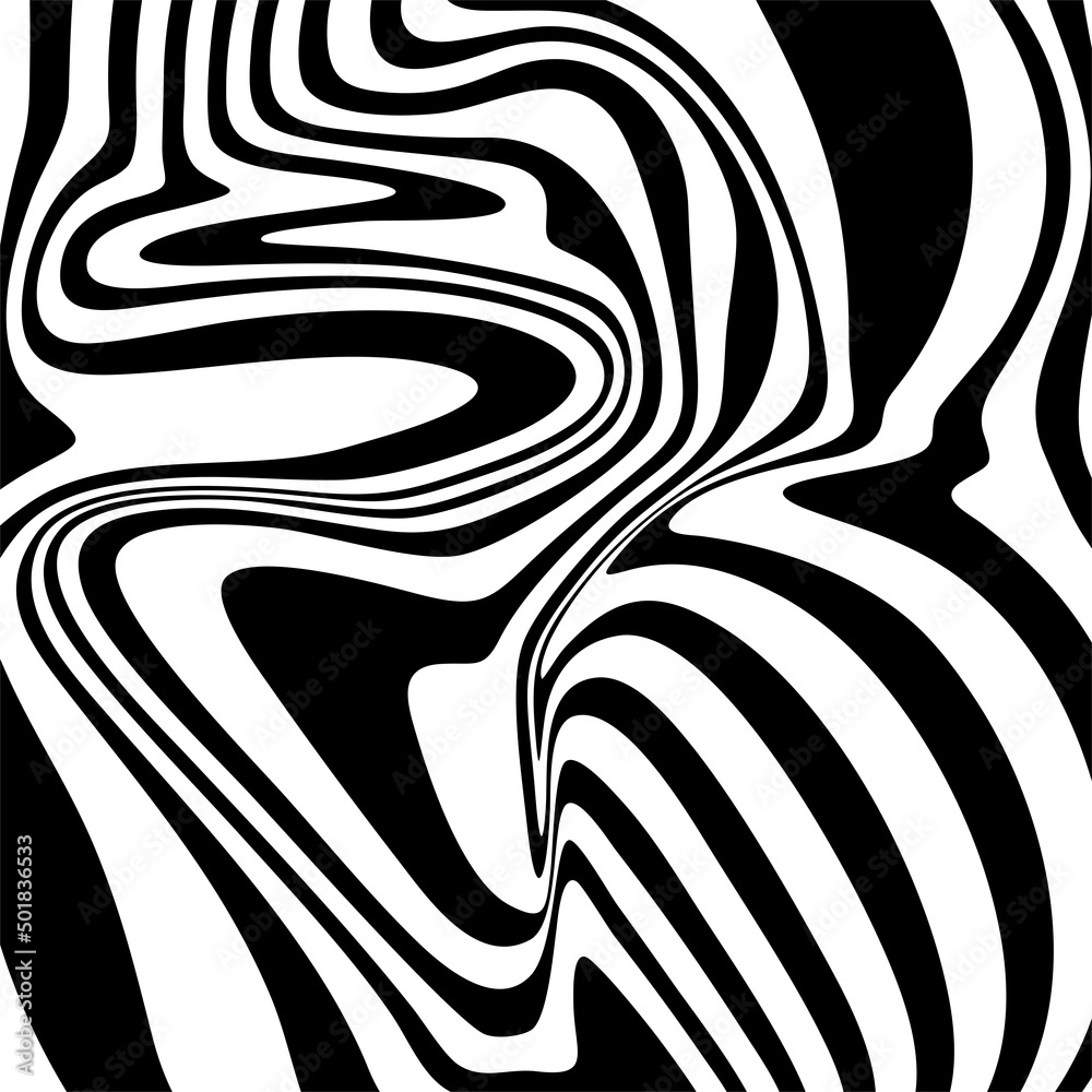 Abstract Black and White Stripes.hypnosis spiral.Seamless Black and white stripes background.seamless wave line patterns Abstract Black and White Stripes.hypnosis spiral.Seamless Black and white stripes background.seamless wave line patterns