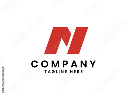 Free Download letter N logo design - GFXLoad