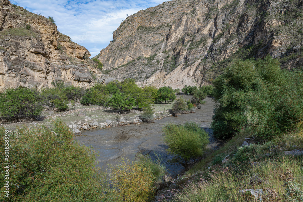 Andiyskoye Koysu river in the mountains of Dagestan. Russian Federation Andiyskoye Koysu river in the mountains of Dagestan. Russian Federation