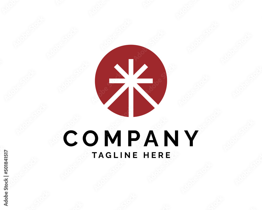 Star house logo company design Star house logo company design