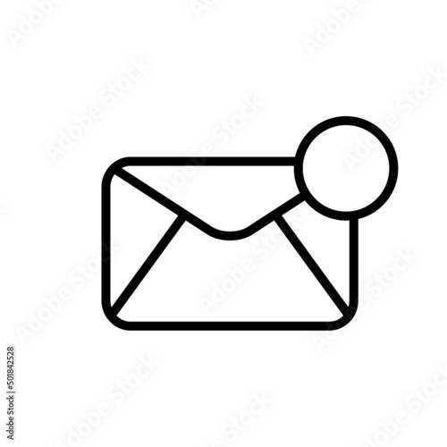 email new icon simple vector 