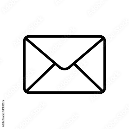 email new icon simple vector 