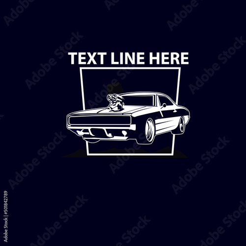 auto car illustration