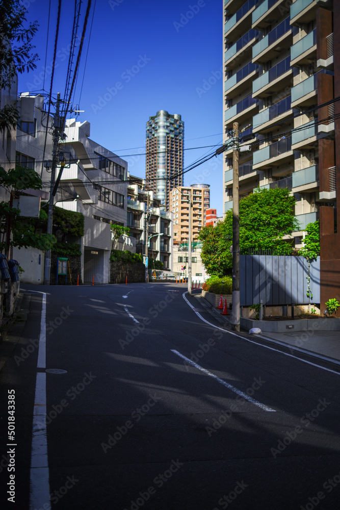 東京赤坂の街並