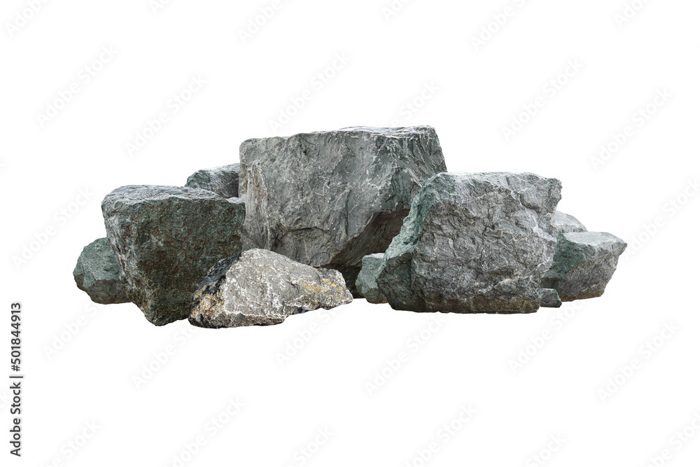 rock isolated on white background rock isolated on white background