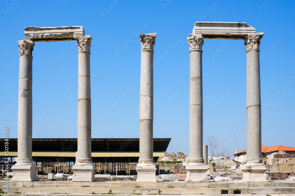 Agora Open Air Museum in Izmir, Turkey Agora Open Air Museum in Izmir, Turkey