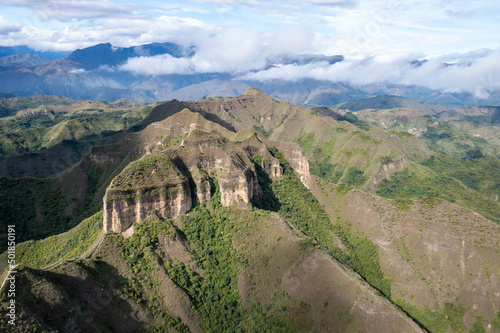 Cerro Mandango mountain in Vilcabamba, Ecuador. South America. photo