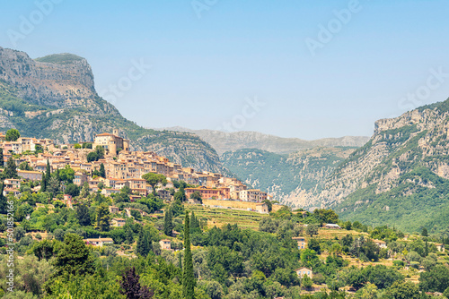 Le-Bar-Sur-Loup village on the French Riviera