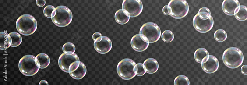 Fotografia Vector soap bubble