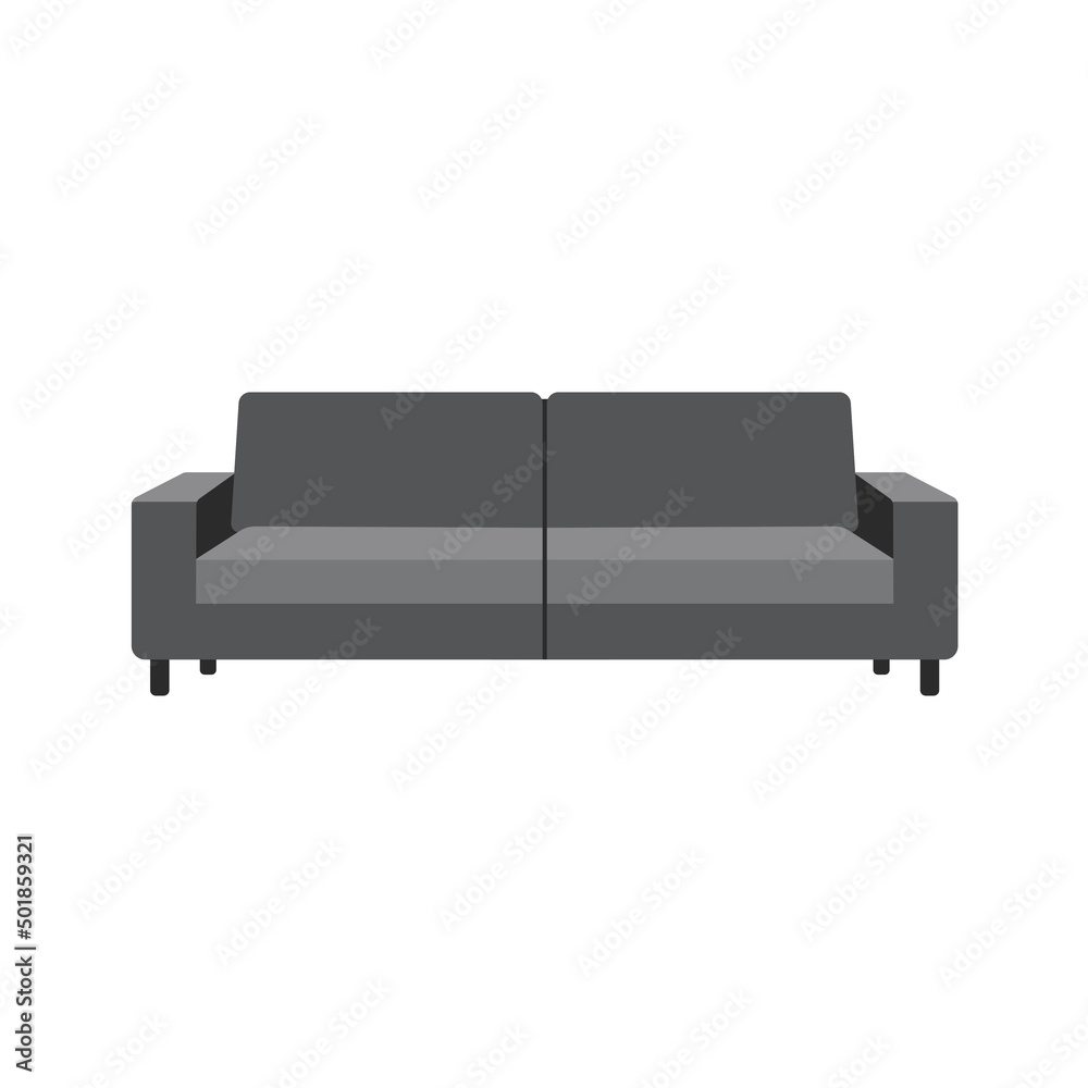 sofa clipart design template vector Stock Vector | Adobe Stock