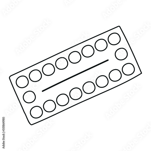 Contraceptive Pill, Hormonal Pills. Control and protection of pregnancy.