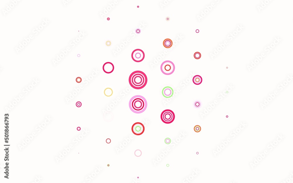 Light Pink, Green vector background with spots. Light Pink, Green vector background with spots.