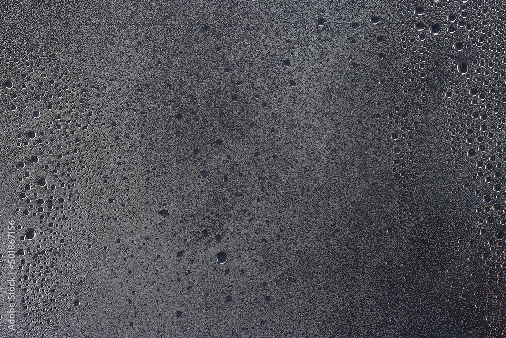 drops glass blue background abstract, transparent cold background water splashes drops glass blue background abstract, transparent cold background water splashes