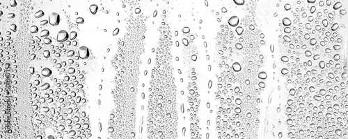 Canvas white background water drops on glass, abstract design overlay wallpaper