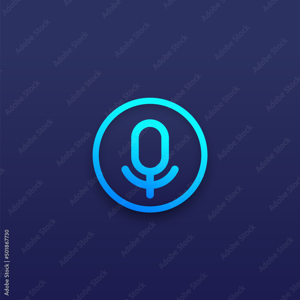 microphone icon for web and apps microphone icon for web and apps