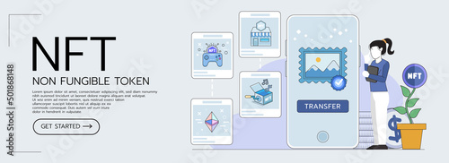nft mobile application transfer