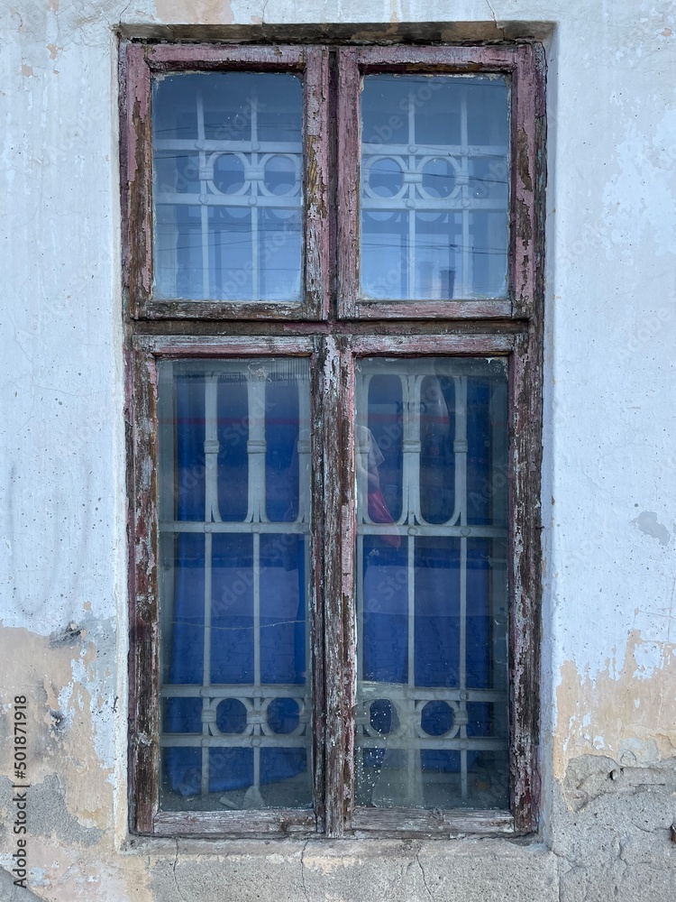old window in house
