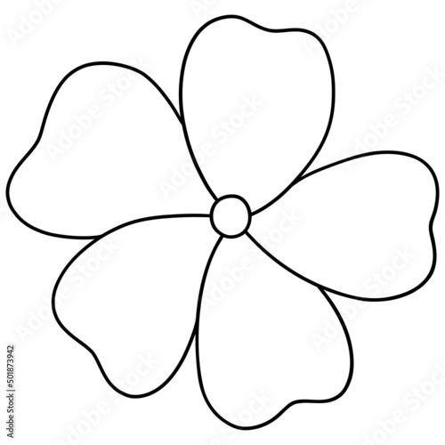 Plumeria flower Illustration