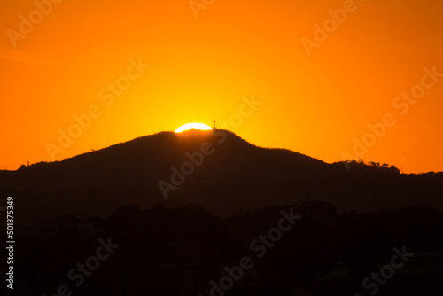 Magic Sunrise in Brazilian Savannah