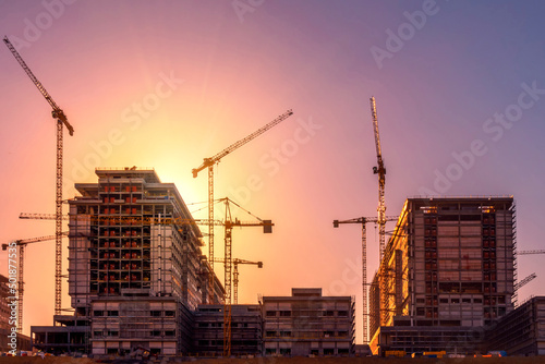 city hospital construction, istanbul, basaksehir