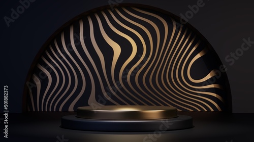 Φωτογραφία Abstract Realistic 3d render