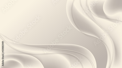 Abstract elegant 3D white g...