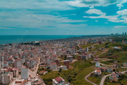 view of the city, Atakum, Samsun, Türkiye