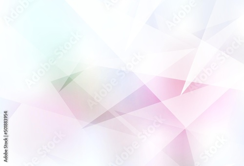 Light Pink, Yellow vector texture with triangular style.