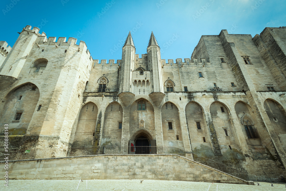 Papal Palace, Avignon, Provence, France, Europe Papal Palace, Avignon, Provence, France, Europe