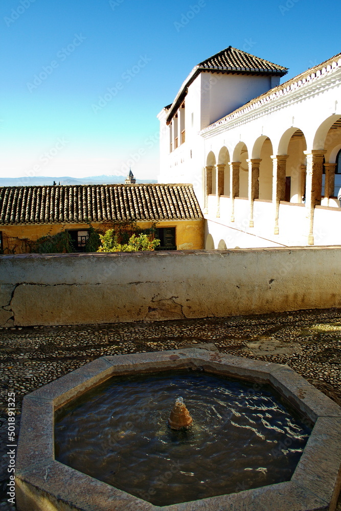 Obraz premium spagna, andalusia, granada, alhambra, alcazaba