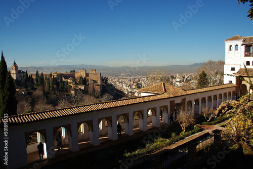 spagna, andalusia, granada, alhambra, alcazaba