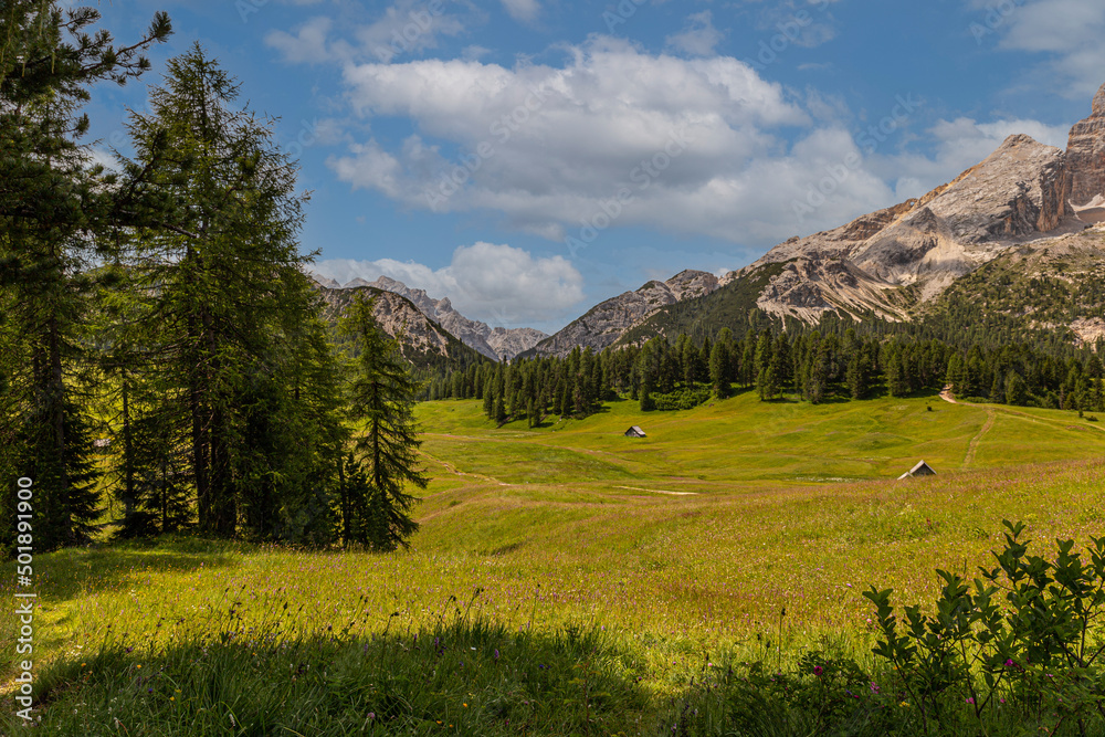 Obraz premium Dolomite s panorama