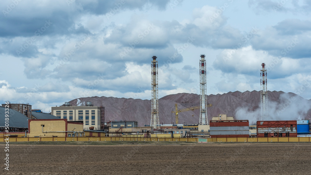 Koper for raising ore. Mine buildings. Technology to extract the mineral from underground. Mining. Potassium salt. Koper for raising ore. Mine buildings. Technology to extract the mineral from underground. Mining. Potassium salt.