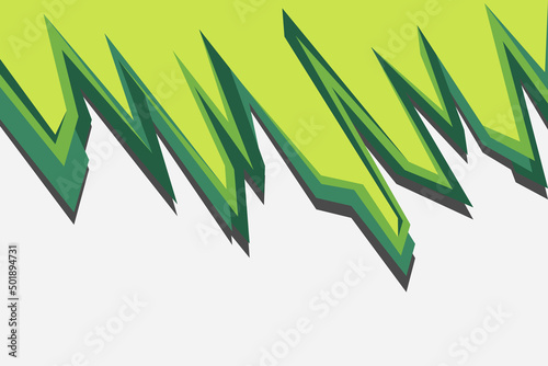 Abstract background with sharp and zigzag line pattern