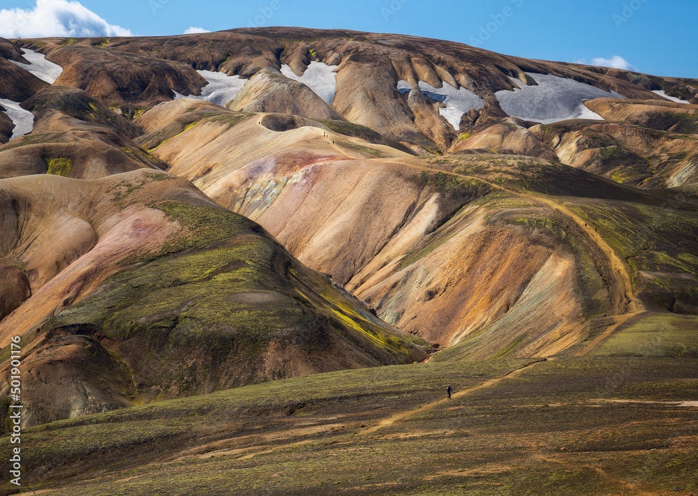 landmannalaugar  Colorful Mountains View, Iceland