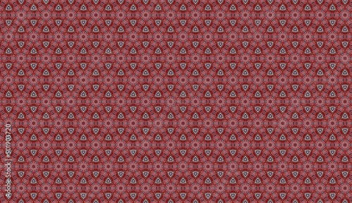 Trendy Seamless Pattern, Abstract Background. Tileable Geometric Grunge Repetitive Retro Wallpaper. Bizarre Art Illustration