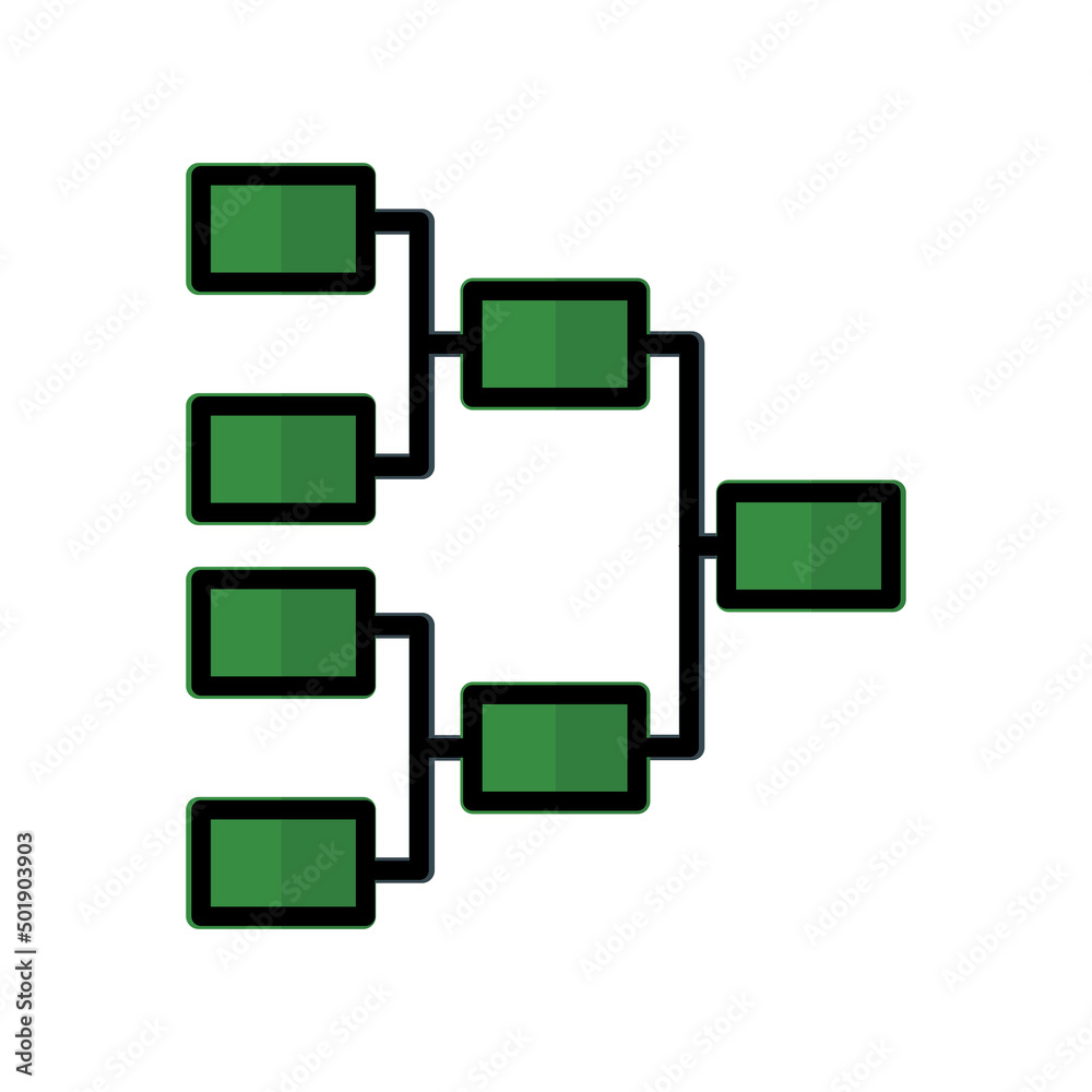Tournament bracket icon vector. suitable for football symbol, sport. Filled line icon style. simple design editable. Design simple illustration Tournament bracket icon vector. suitable for football symbol, sport. Filled line icon style. simple design editable. Design simple illustration