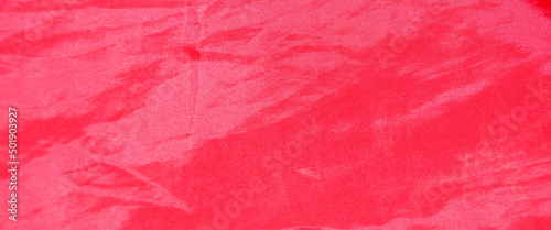 Print op canvas texture of pink shiny taffeta for textile background