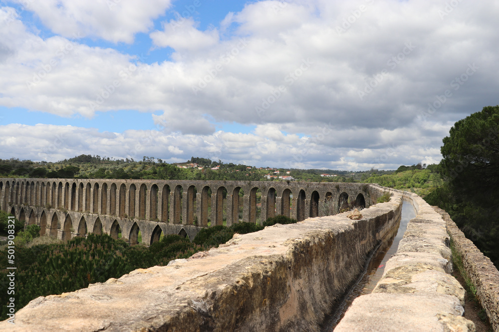 Aquädukt von Tomar, Convento de Christo, Portugal