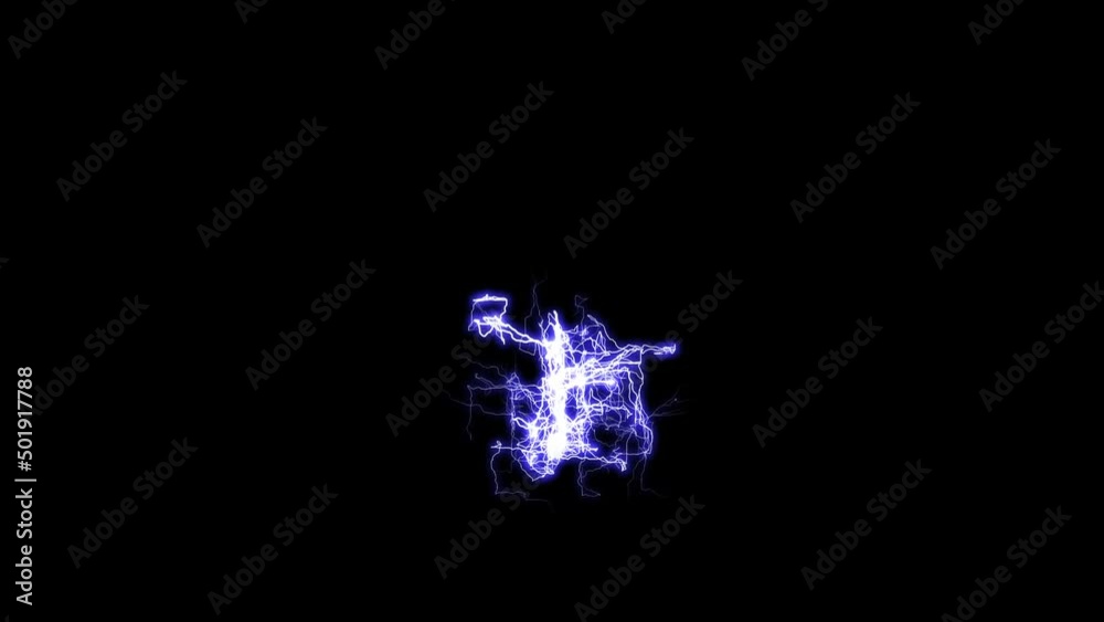 Electrical energy ball, green screen and matte included, 4k animation Electrical energy ball, green screen and matte included, 4k animation